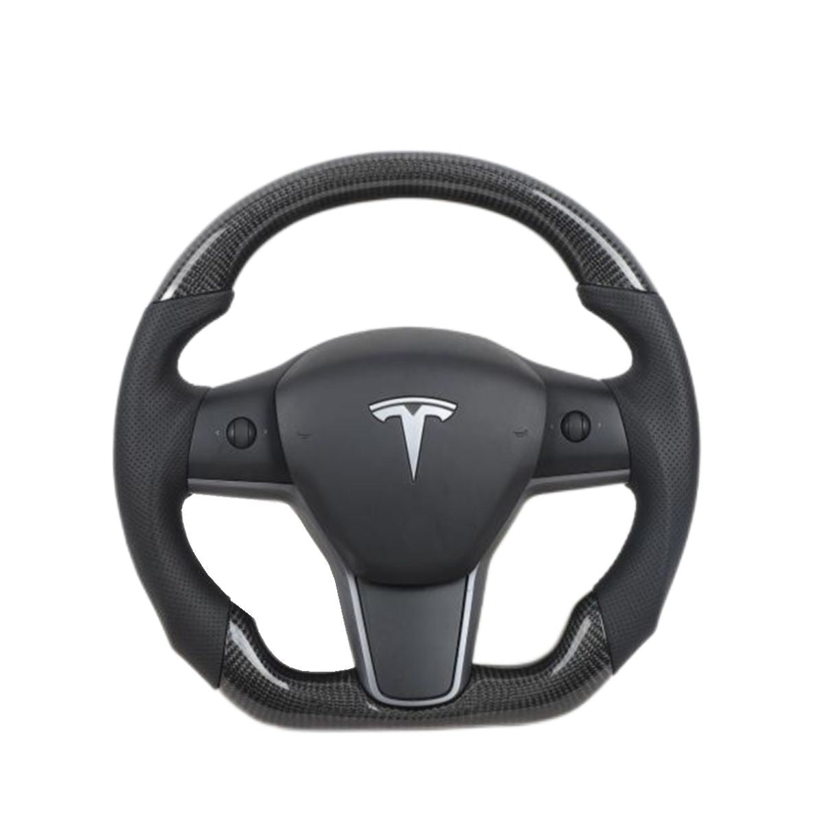 Sport Carbon Fiber Steering Wheel for Tesla Model 3 / Y 【Style 39】 - Tesery Official Store