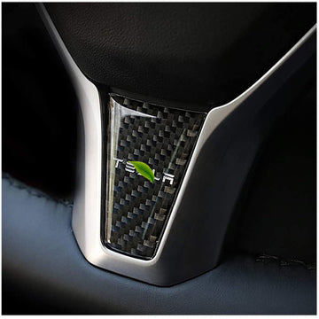 Pegatina interior del volante para Tesla Model S Model X 2017-2022