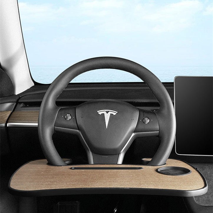 Steering Wheel Tray for Tesla Model 3 2017-2023.10 & Model Y 2020-2024 - Tesery Official Store