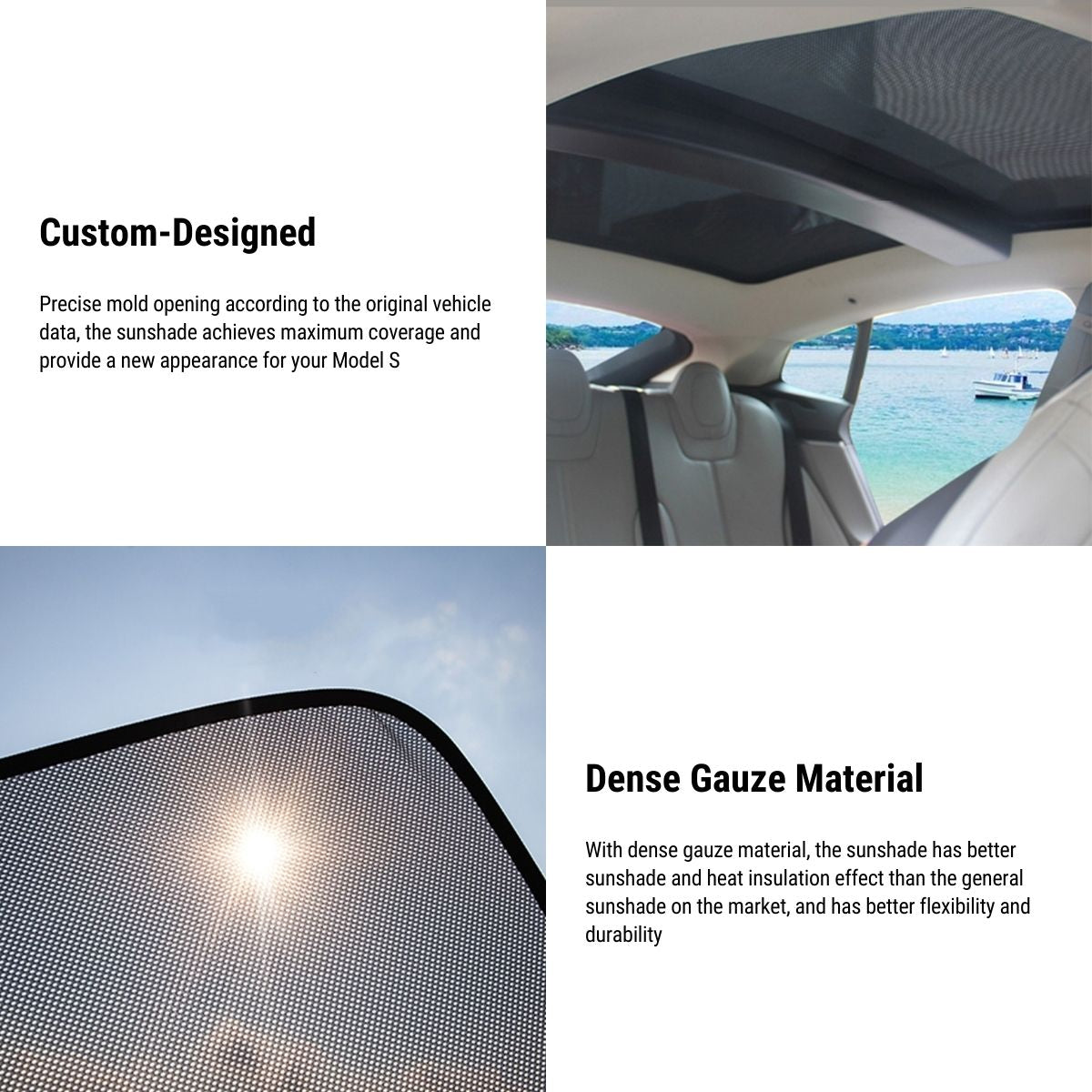 Sunshade for Tesla Model S 2016-2020 - Tesery Official Store