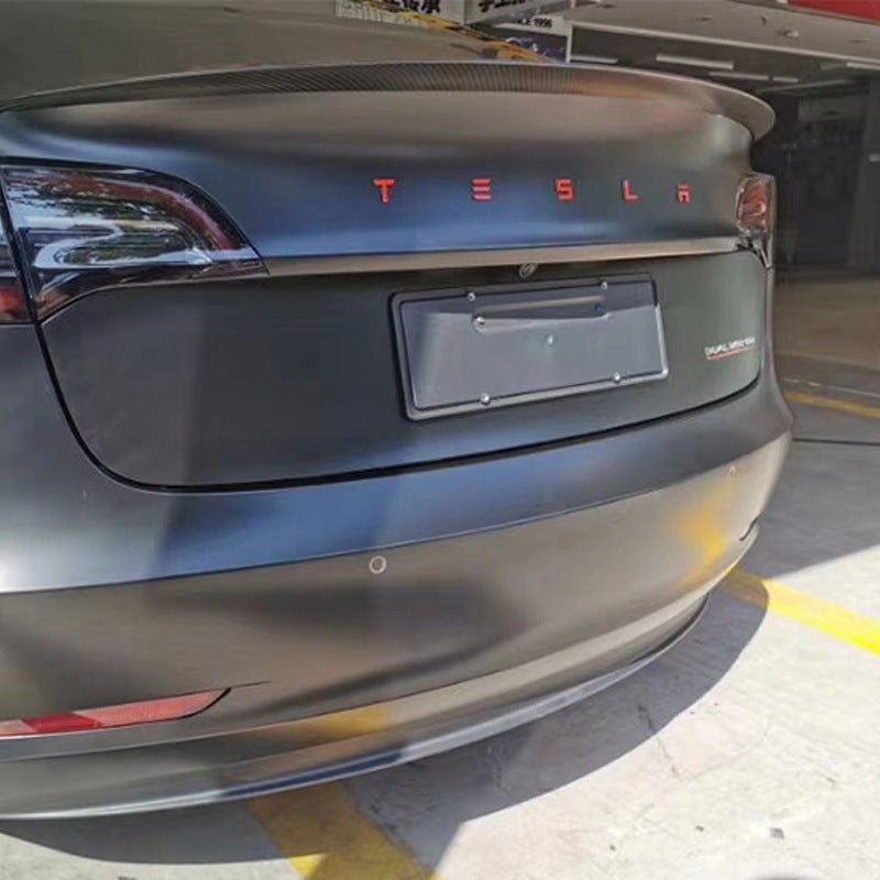 Tesla 3 Rear Monogram Tesla Model 3 / Y Tailgate lettere Rear Logo