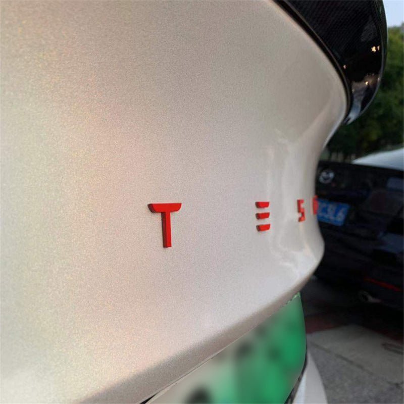 Tesla Logo Emblems | Front, Rear & Steering Wheel Badges