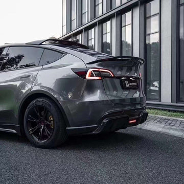 TESERY Spoiler traseiro em fibra de carbono para Tesla Model Y