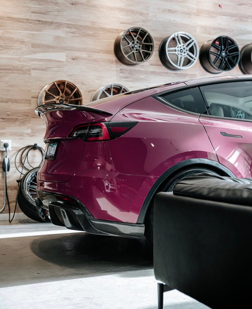 TESERY Carbon Fiber Rear Spoiler for Tesla Model Y - Tesery Official Store