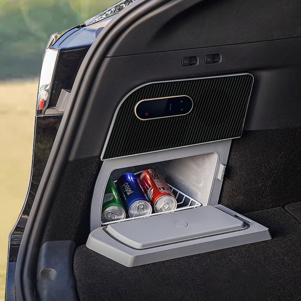 Shop Tesla Car Fridges | Center Console & Trunk Refrigerators - Tesery ...