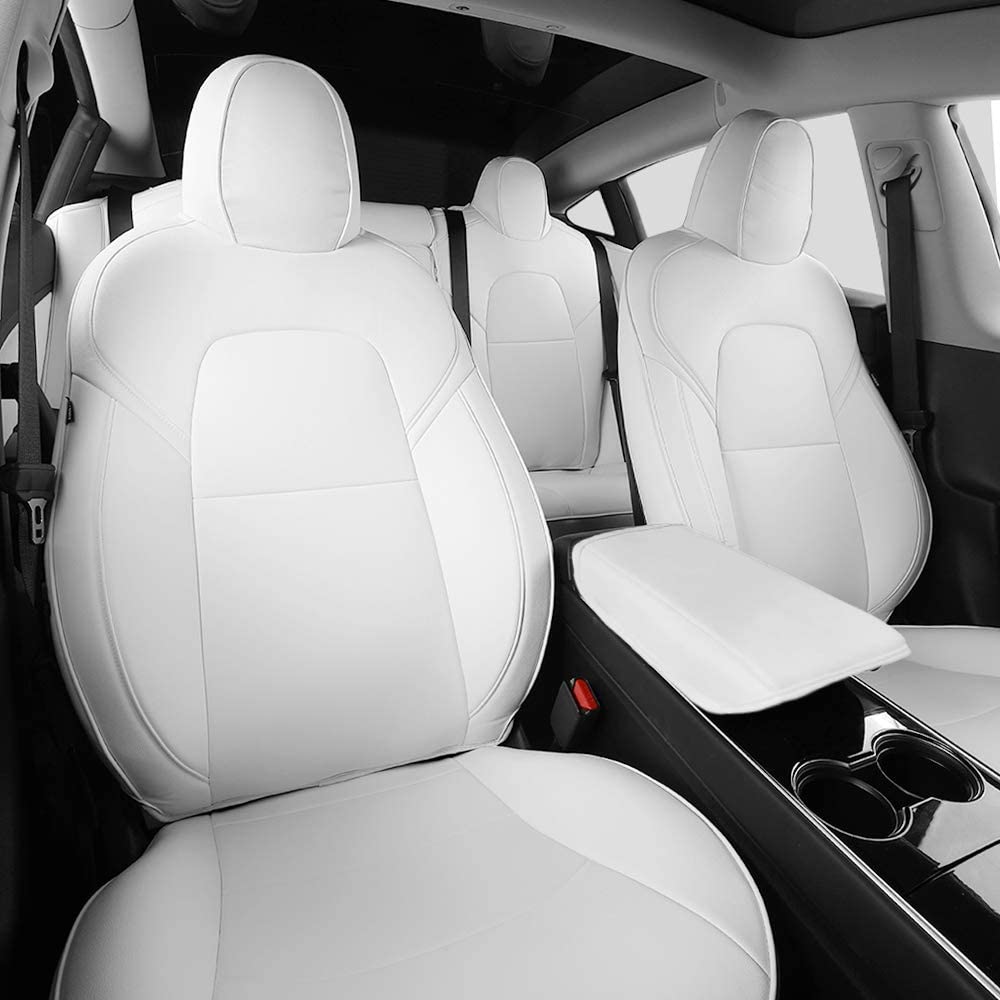 Neue Styles Volle Set Schwarz Rot Sitzbezüge Für Tesla Modell 3 Y Vier  Jahreszeiten Wasserdichte Schmutz-beständig Innen auto Zubehör - AliExpress