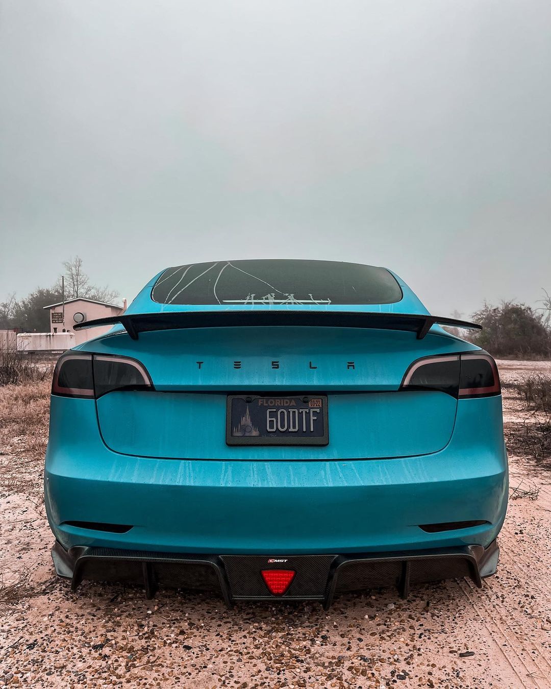 TESERY×CMST Model 3 Carbon Fiber Spoiler Ver.3 - Track-Inspired | Tesery