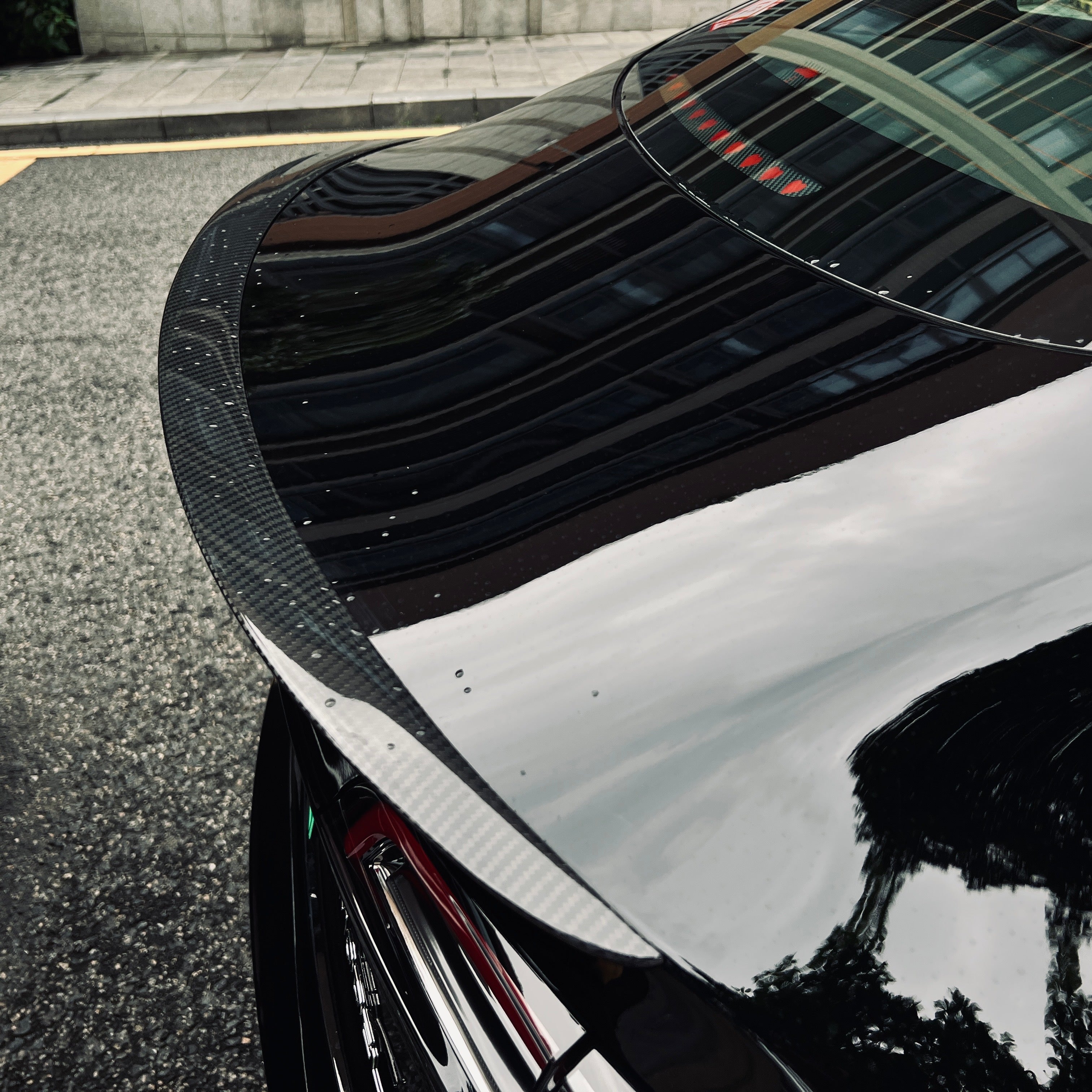 Tesery Tesla Model 3 Highland / Y Spoiler Performance OEM Style - Dry Carbon Fiber Exterior Mods - Tesery Official Store