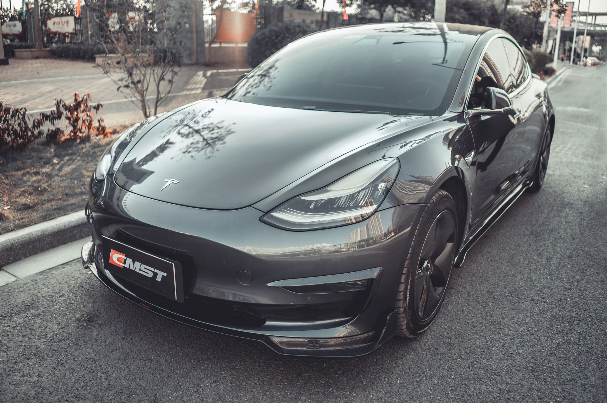 TESERY×CMST Carbon Fiber Full Body Kit Style B for Tesla Model 3 - Tesery Official Store