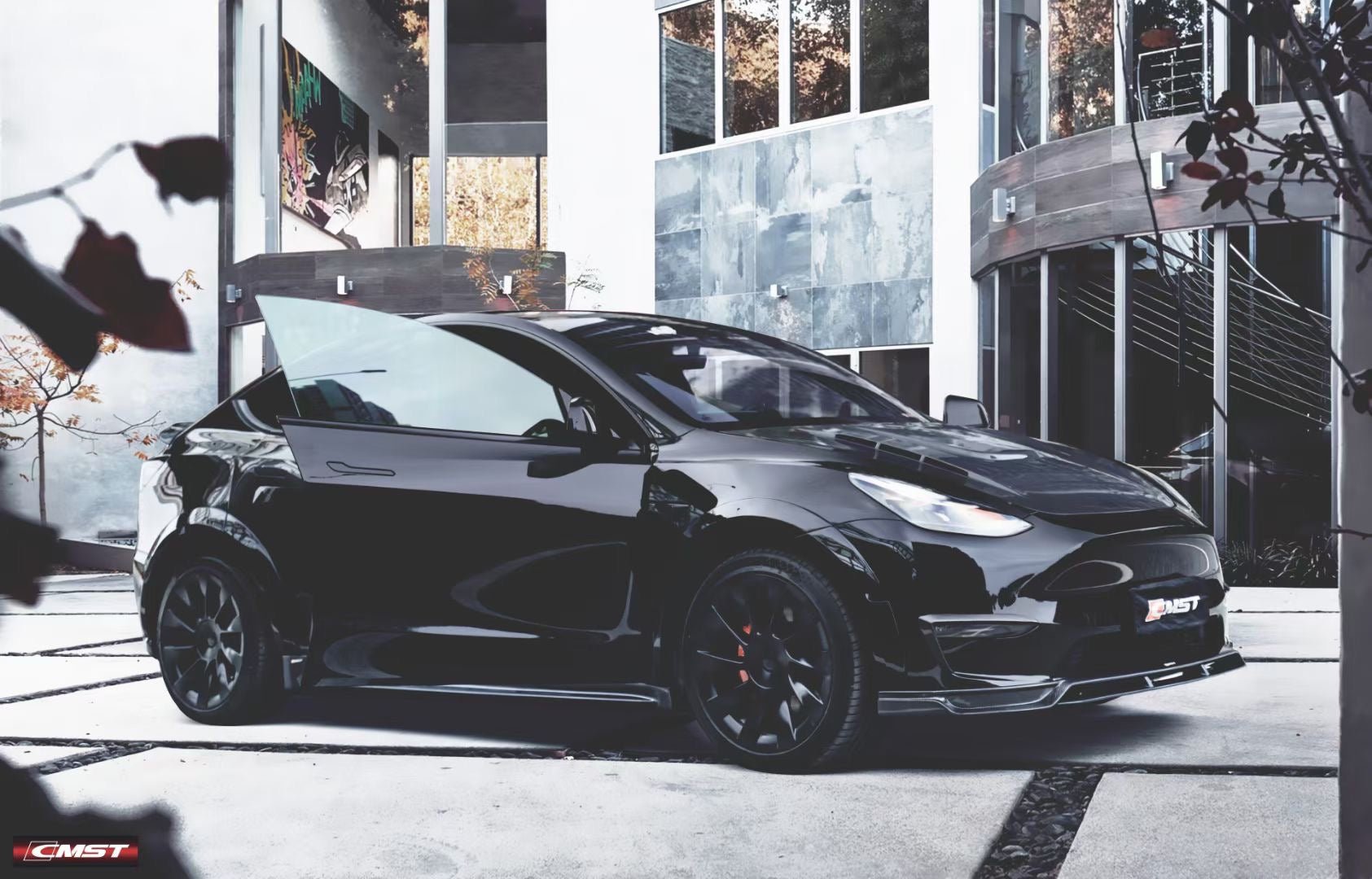 TESERY×CMST Carbon Fiber Package Style B for Tesla Model Y - Tesery Official Store