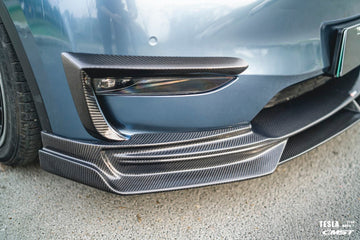 TESERY Carbon Fiber Upper Valences Ver.2 for Tesla Model Y