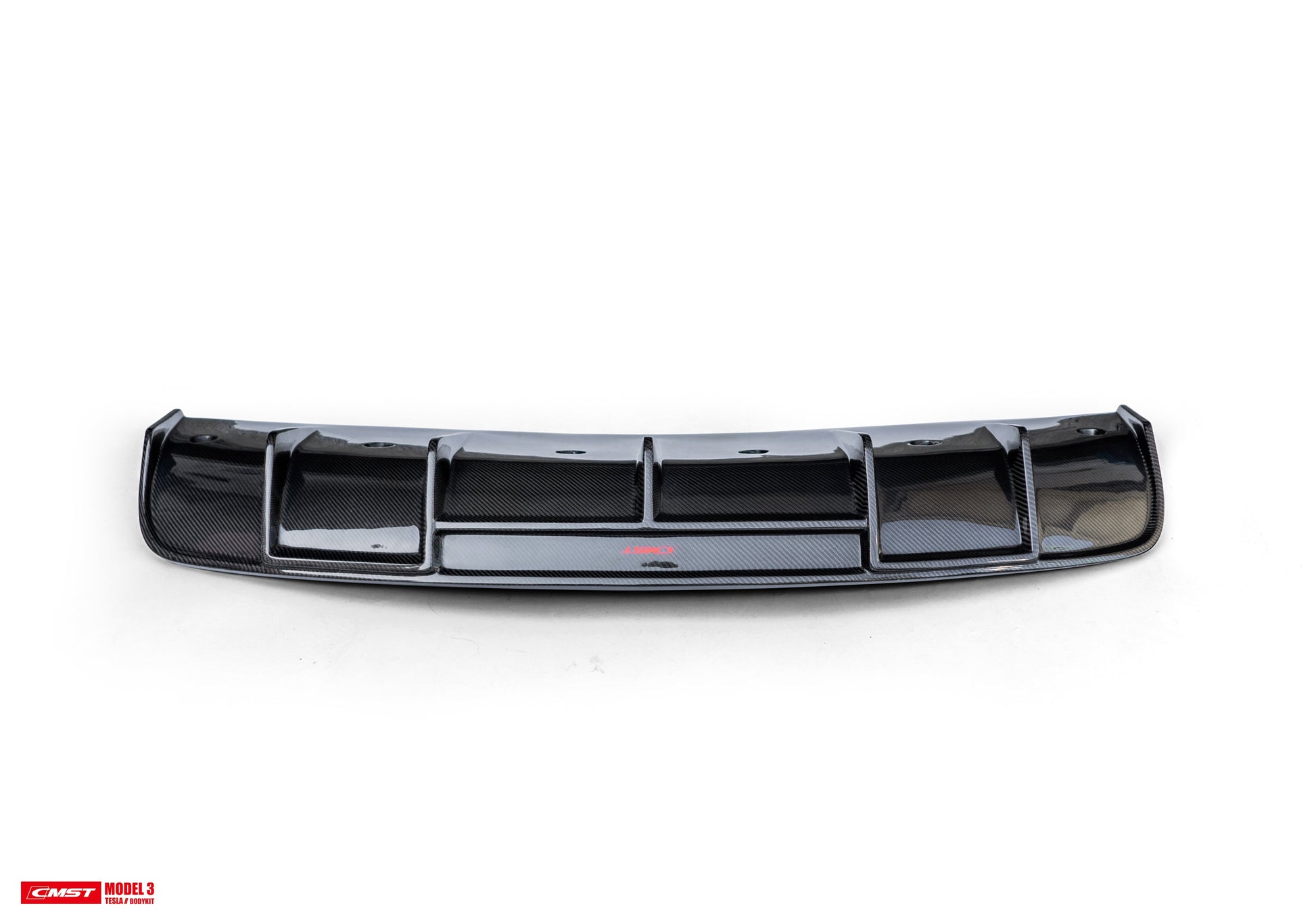 TESERY×CMST Tesla Model 3 Carbon Fiber Rear Diffuser Ver.1 - Tesery Official Store