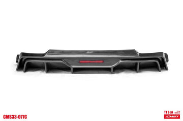 TESERY × CMST Diffusore posteriore in fibra di carbonio modello Tesla 3 Ver.5