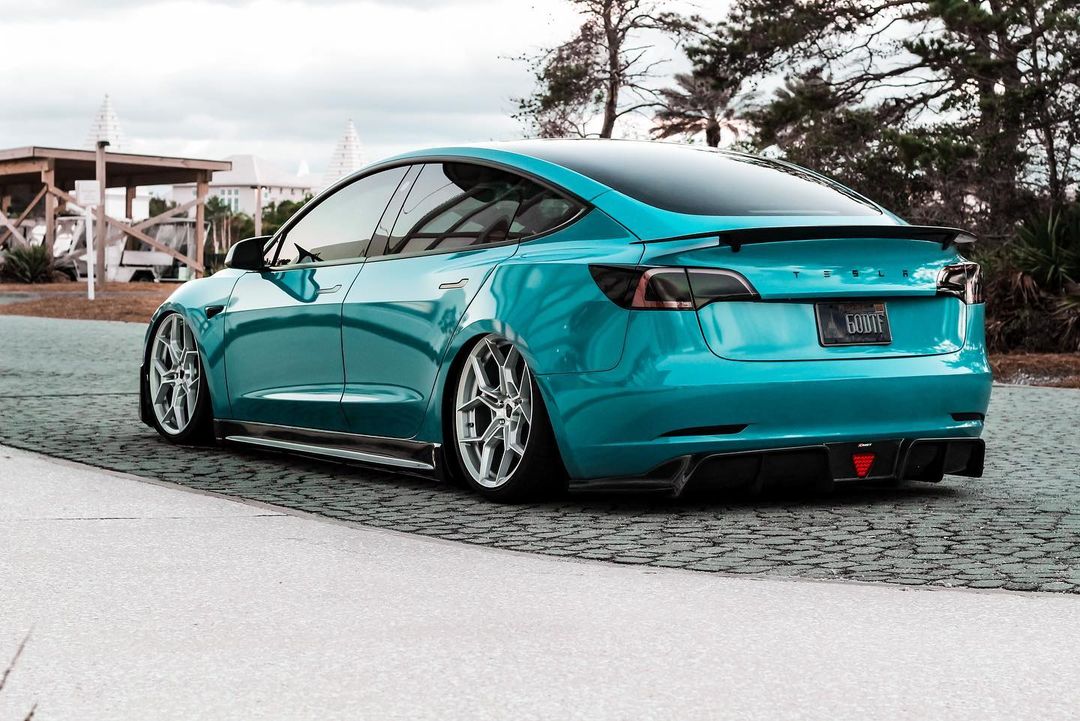 TESERY×CMST Tesla Model 3 Carbon Fiber Rear Spoiler Ver.3 - Tesery Official Store