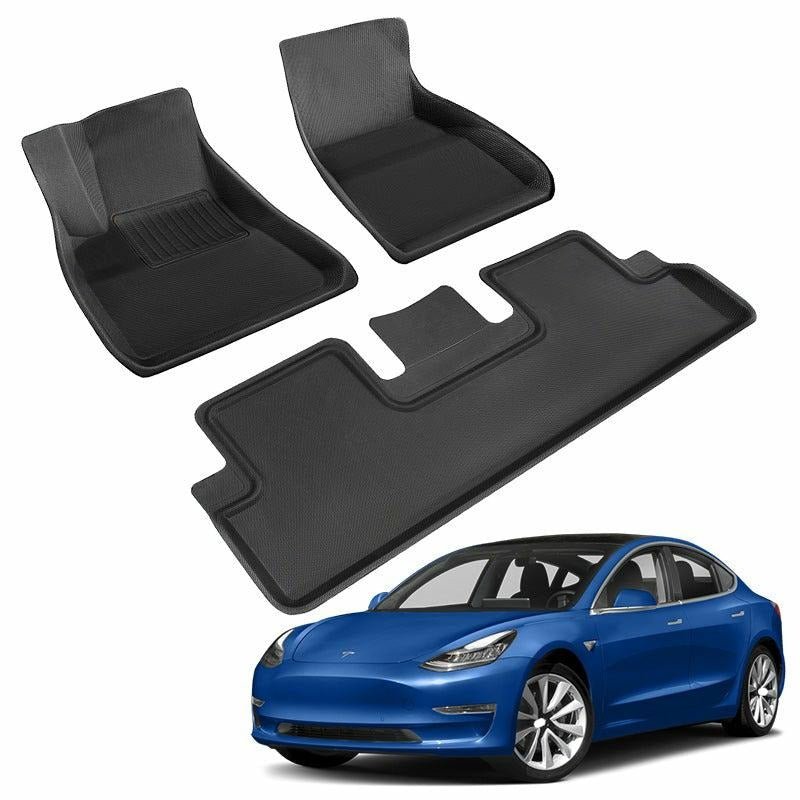Tesla Model 3 Highland 3D XPE Floor Mats (left rudder) - Tesery Official Store
