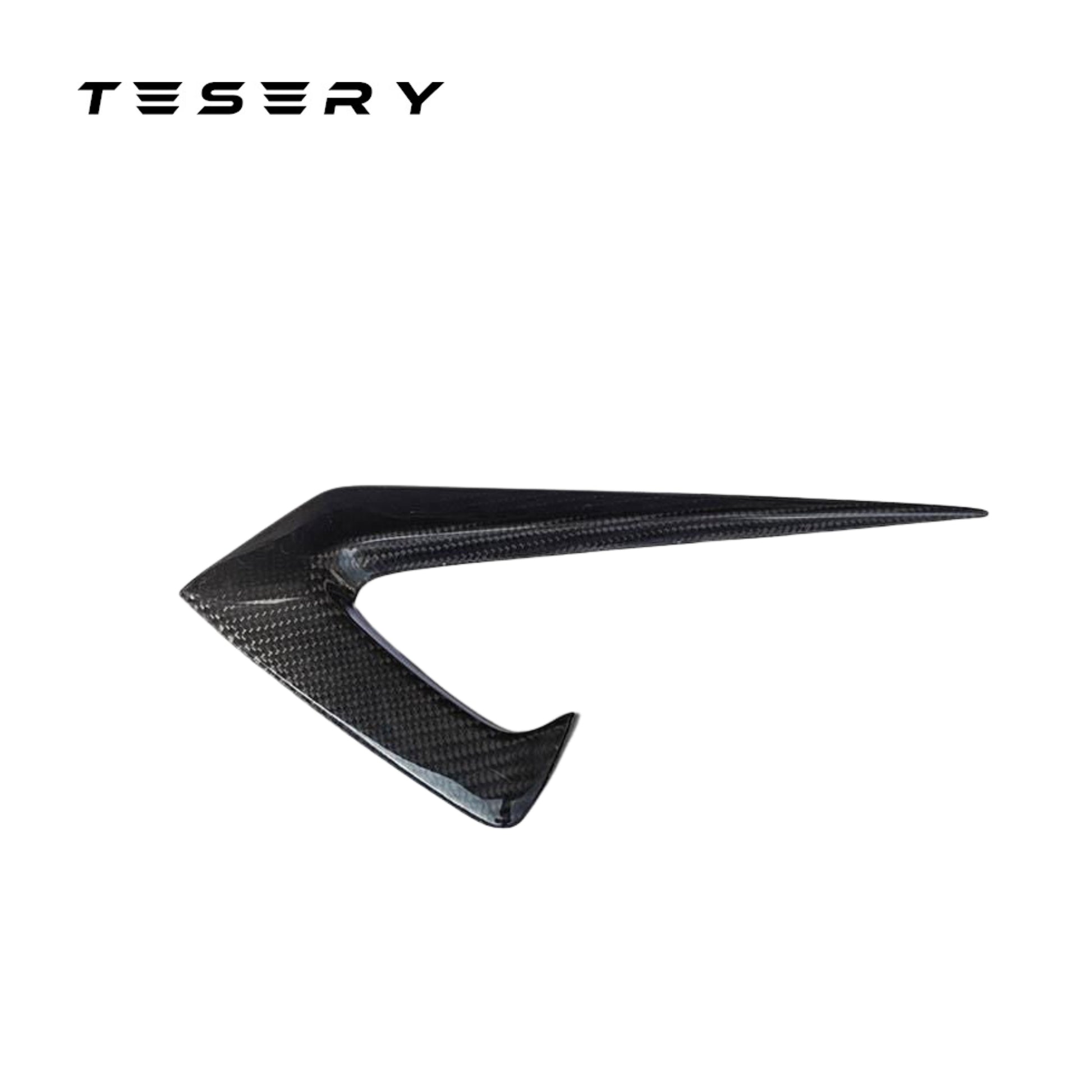 Tesla Model 3 Side Fender Trims - Real Carbon Fiber Exterior Mods 2017-2022 - Tesery Official Store