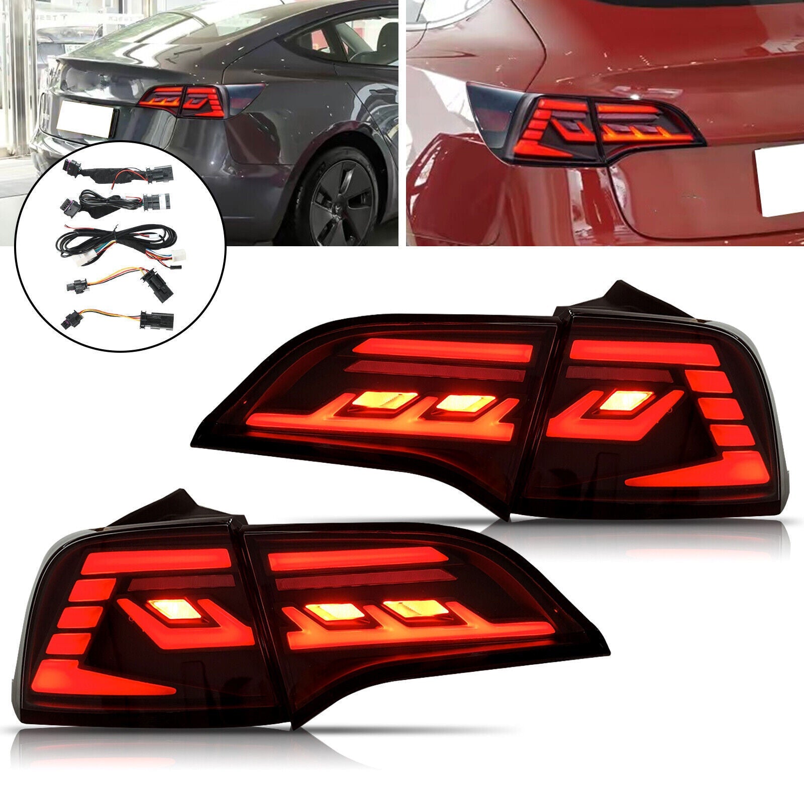 Tesla Tail Light Assembly for Model 3 Model Y 2017-2023 - Tesery Official Store