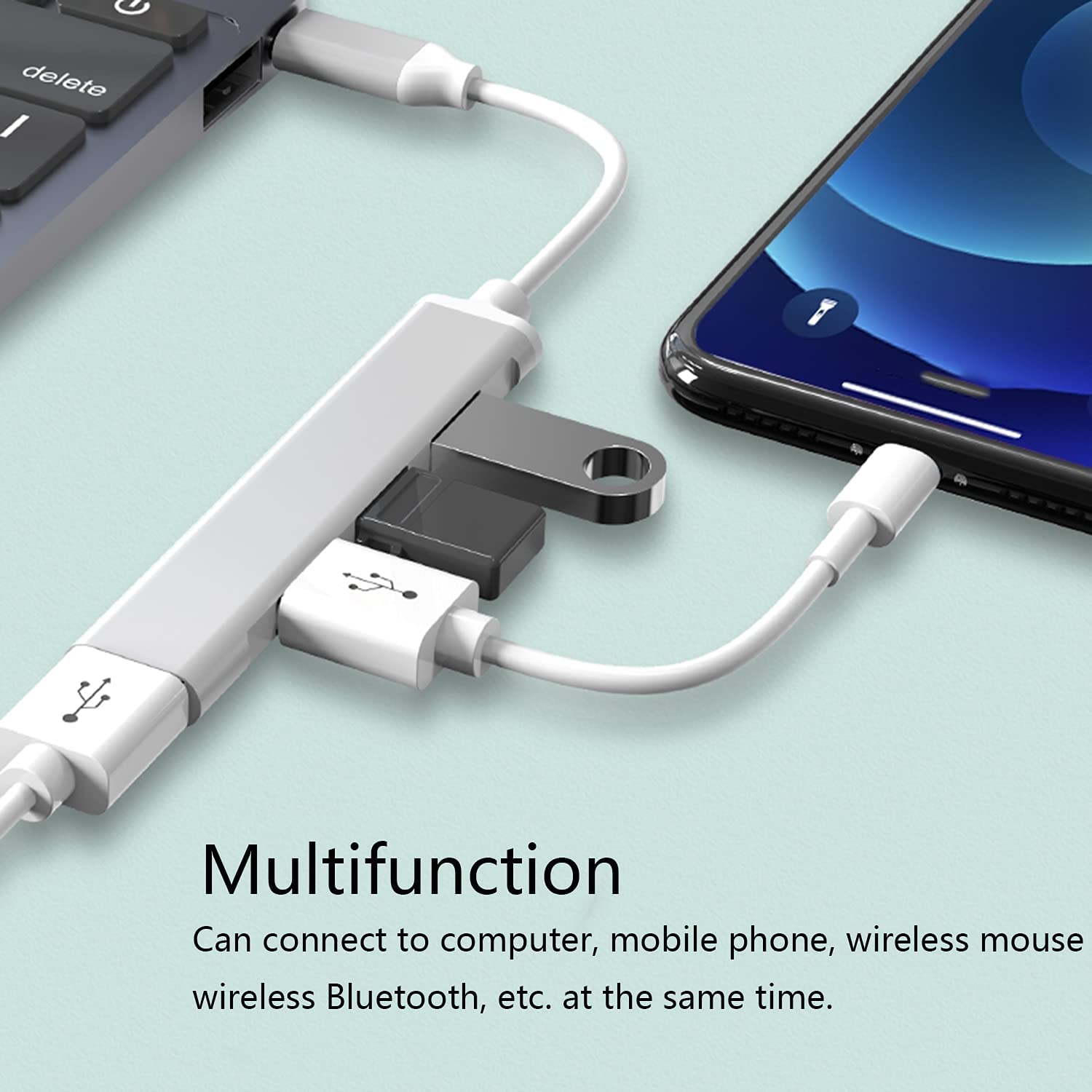 Tesla USB Tepy C Hub suitable for Model 3/Y/S/X 4 in 1 USB 3.0 Ports - Tesery Official Store