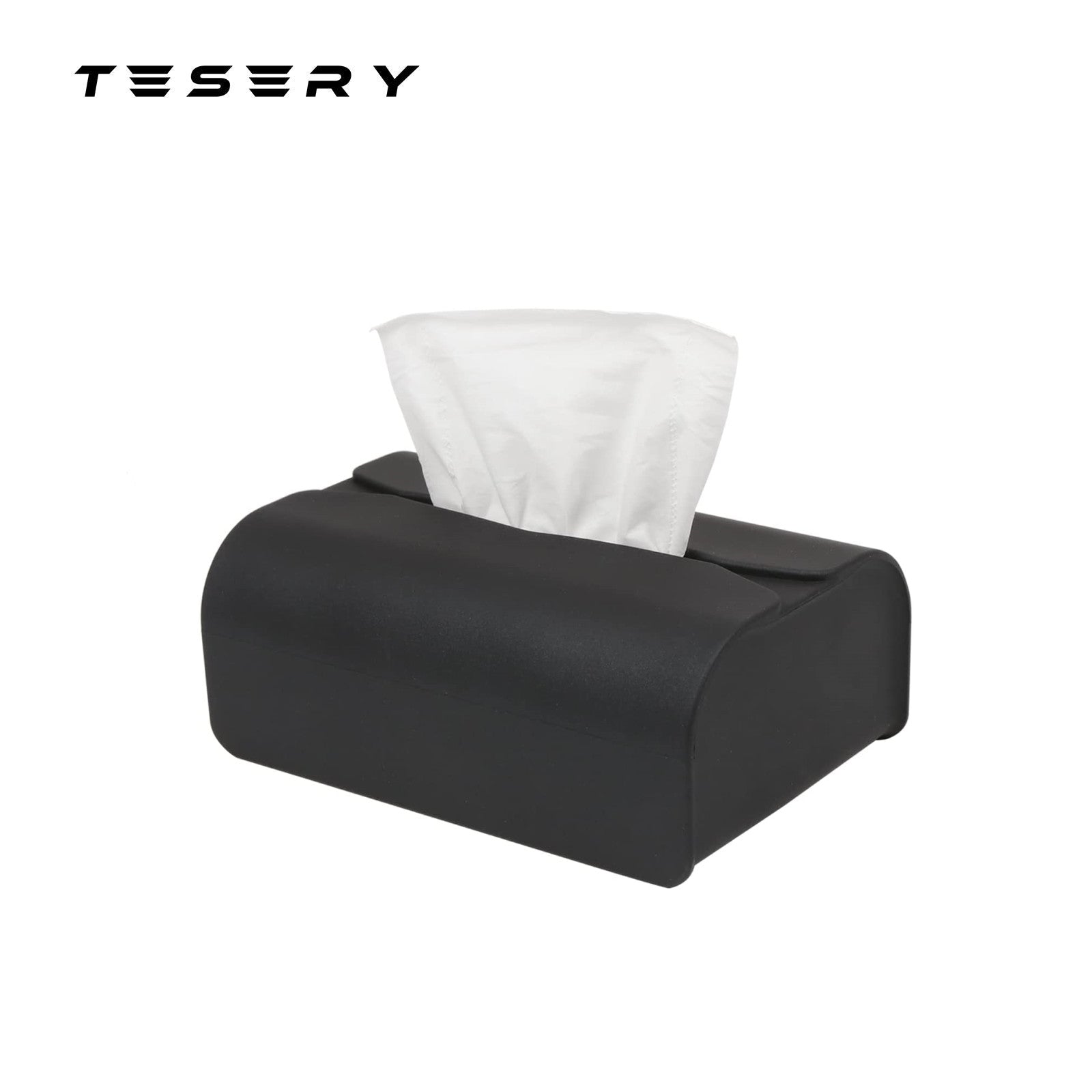 Tissue Holder Silicone Tissue Box Cover for Tesla Model 3/Y/S/X - Tesery Official Store