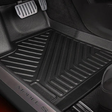 TPE Allwetter-Fußmatten für Tesla Model S 2016-2020