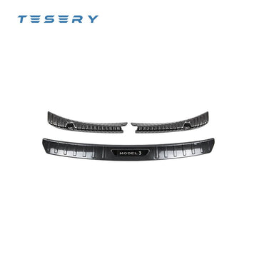 特斯拉Model 3後備箱保險杠保護罩 2017-2023.10
