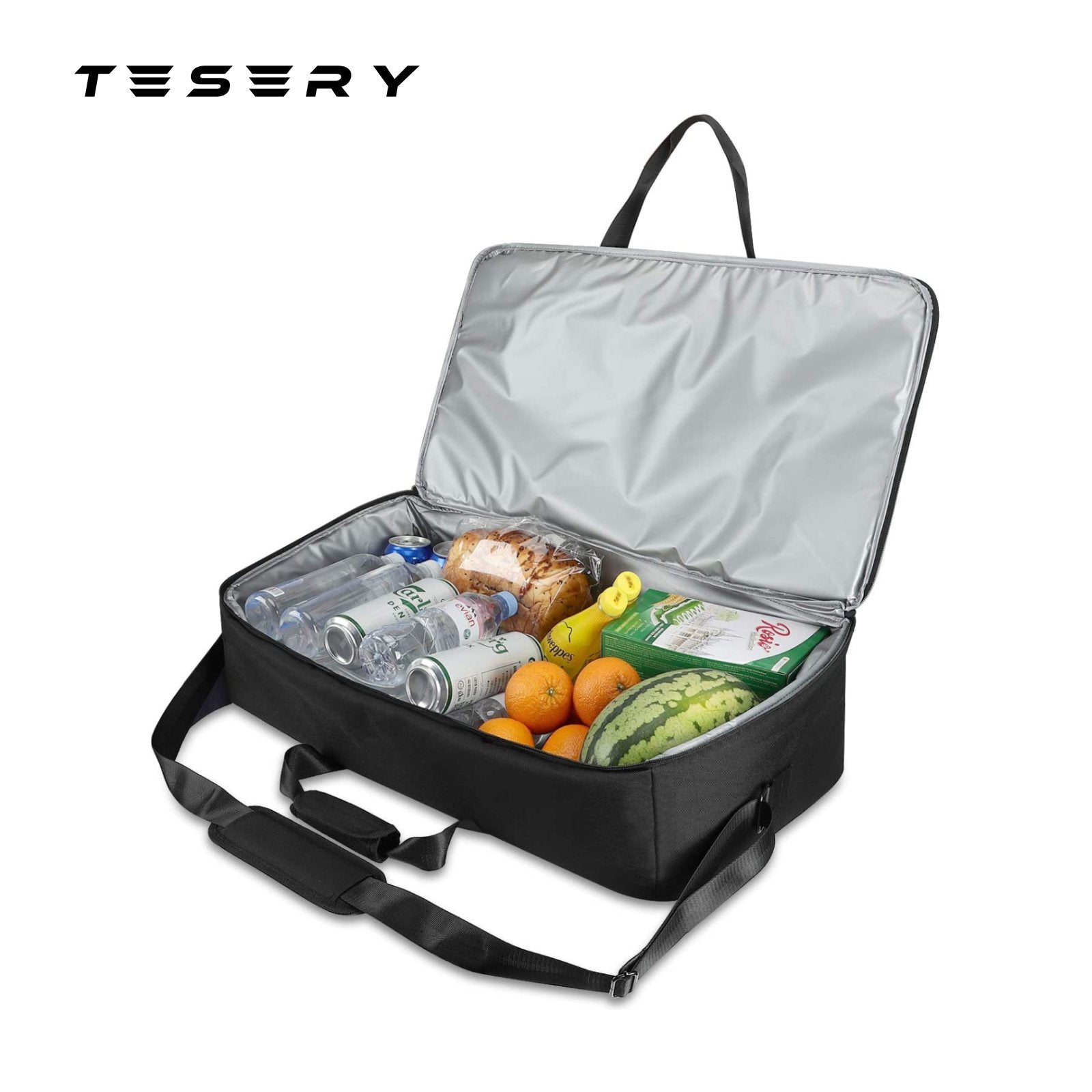 Trunk Cooler Organizer Insulation Cooler Bag with Mesh Pockets for Tesla Model 3/Y/X - Tesery Official Store