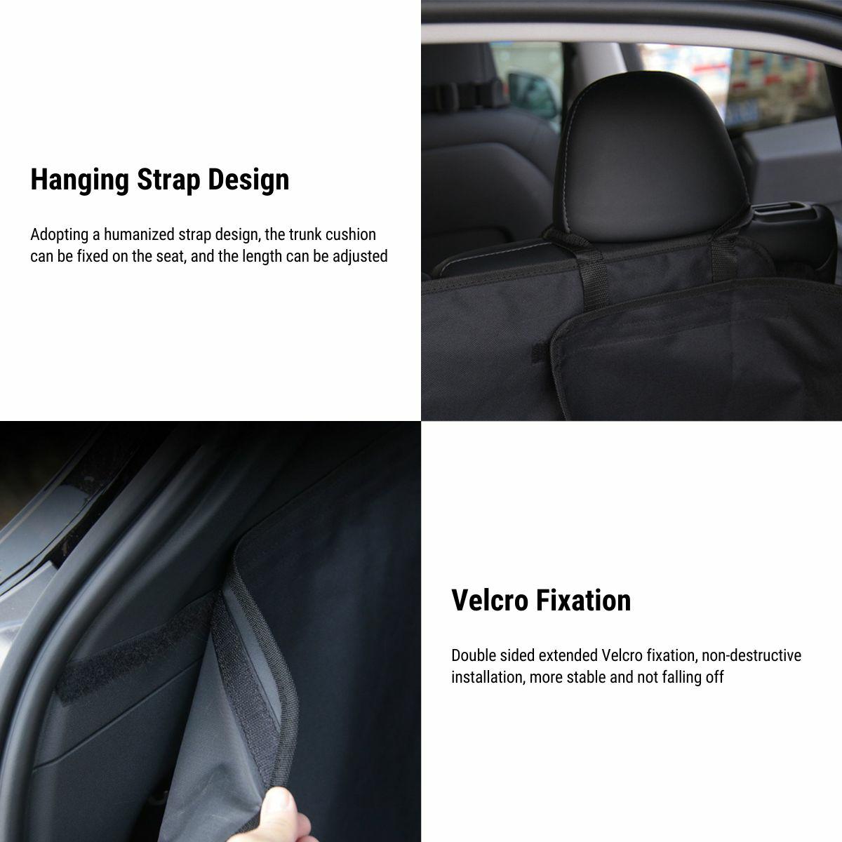 Tapis De Coffre Tesla Model Y 2020-2024 Pliables Oxford Imperméables Avec Protection Latérale Pour Animaux