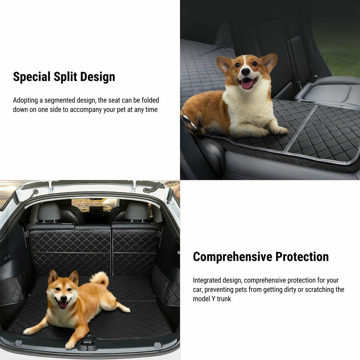 Protection pour chien de coffre arrière pour Tesla Model Y