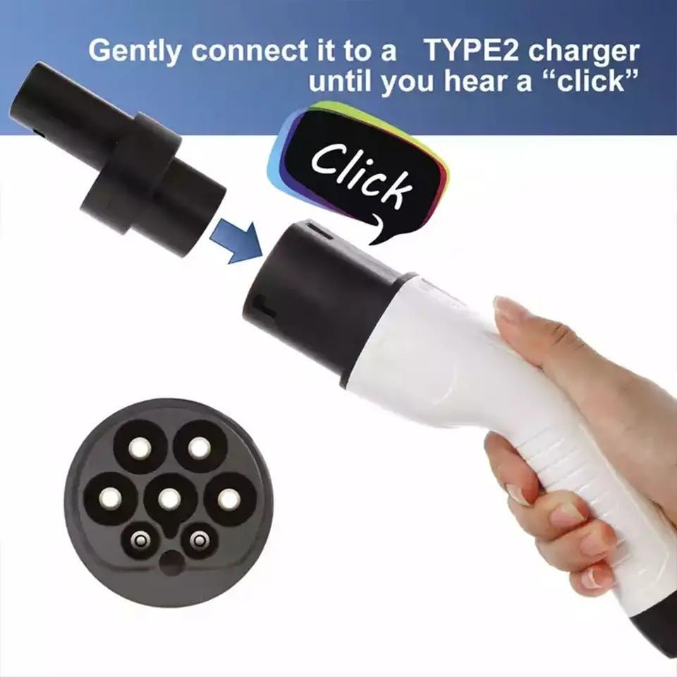 TYPE 2 to Tesla TPC charger adapter | 500V | 200A - Tesery Official Store