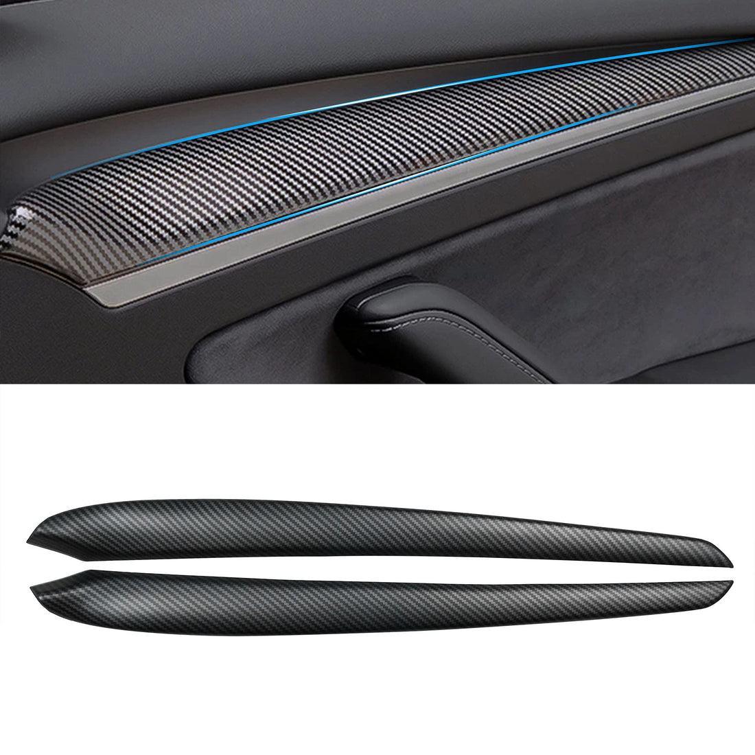 Variety Door Panel Trim for Tesla Model 3 2021 - 2023.10 & Model Y 2020 - 2024 - Tesery Official Store