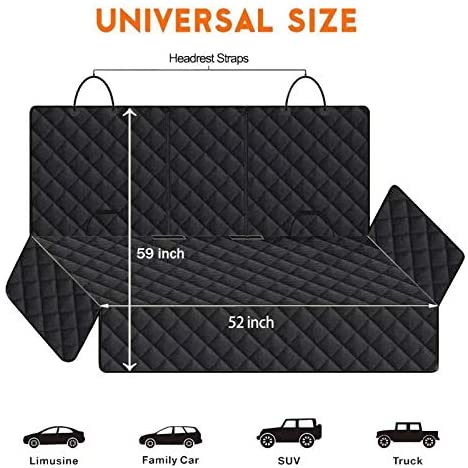 Waterproof Dog Seat Cover Car Pet Mat with Double Zipper for Model 3/Y/S/X - Tesery Official Store
