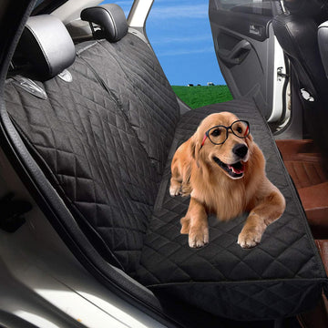 Wasserdichte Hundes itz abdeckung Auto Haustier-Matte mit Doppel-Reiß verschluss für Modell 3/Y/S/X