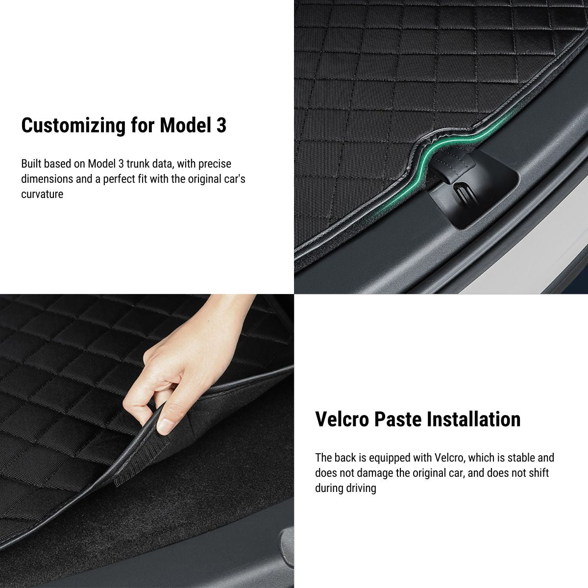 Waterproof Trunk Mat for Pet for Tesla Model 3 2017-2024 - Tesery Official Store