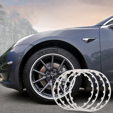 Hjul fælg beskyttere til Tesla Model 3/Y/S/X(5stk)