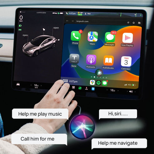 Tesla Wireless Apple CarPlay Adapter
