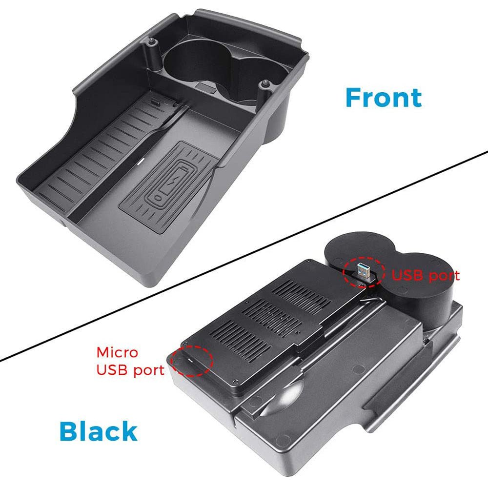 Wireless Phone Charger Center Console Organizer for Tesla Model S/Model X 2017-2021 - Tesery Official Store