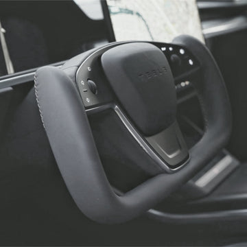 Sostituzione del volante plaid Yoke per Tesla Model S / X 2021 + 【Style 18 【